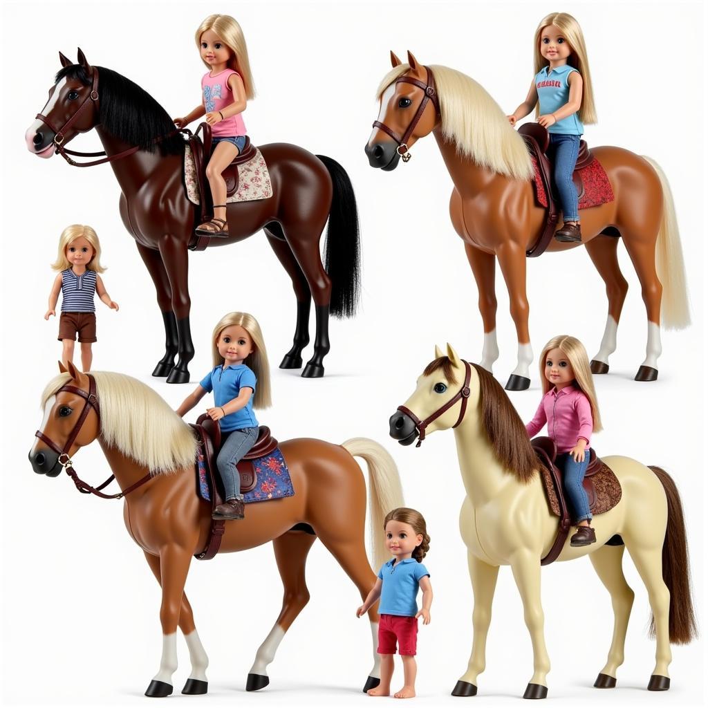 Popular 18 inch doll horse breeds