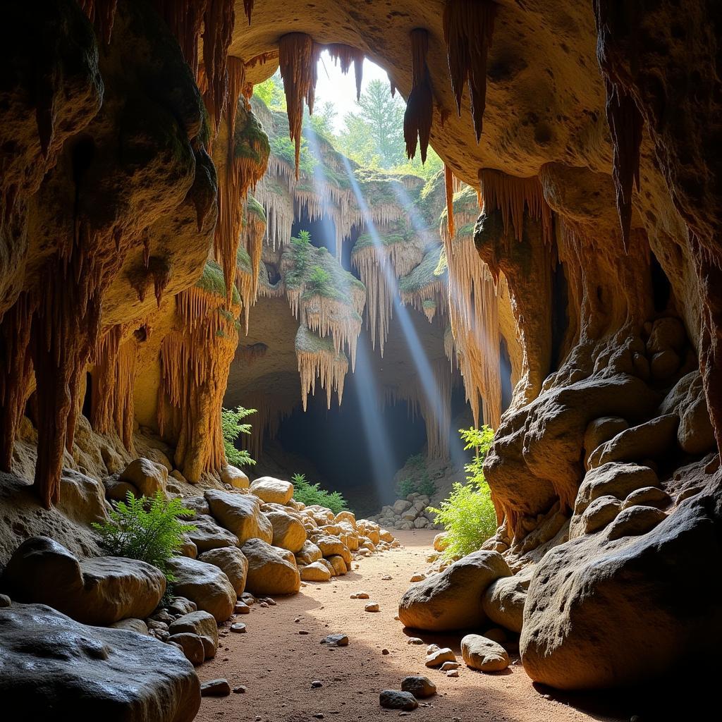 Inside the 21 Horse Cave Trail System