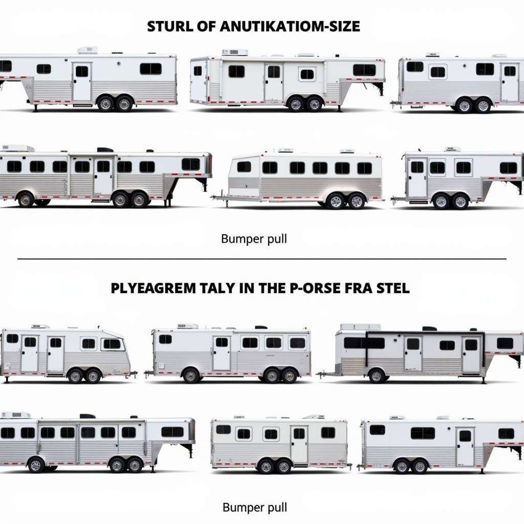 Types of 3 Horse Trailers