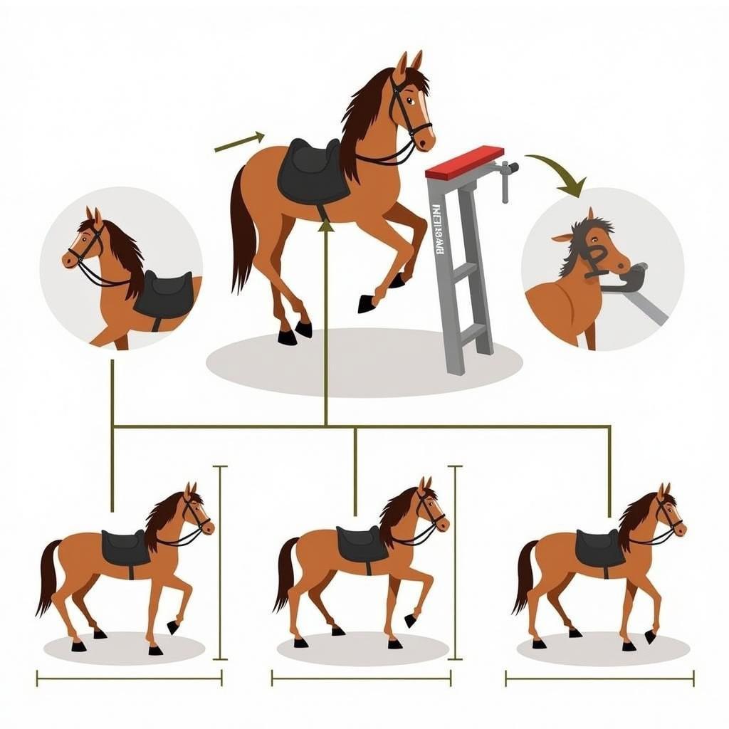 Shaving horse with adjustable features