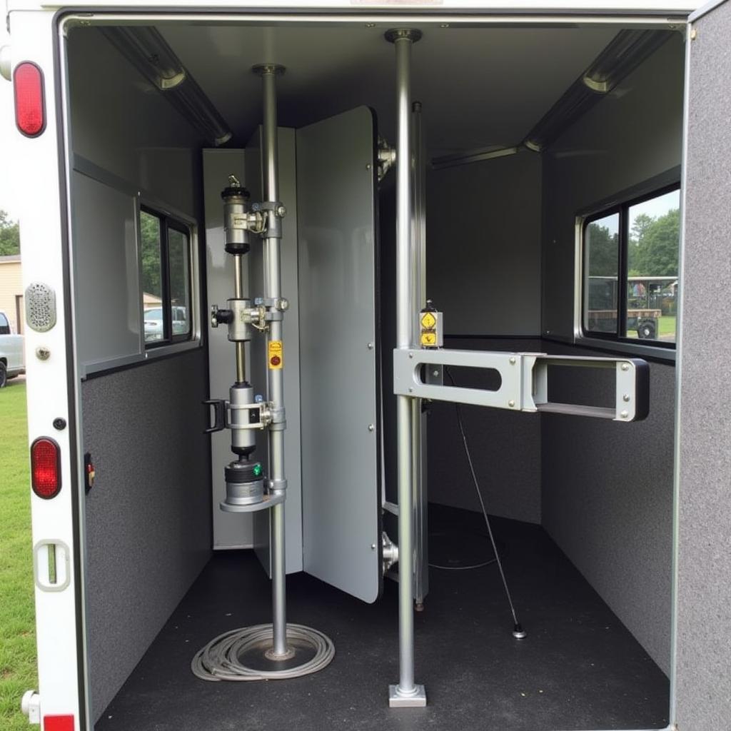 Air Ride Suspension System in a Horse Trailer