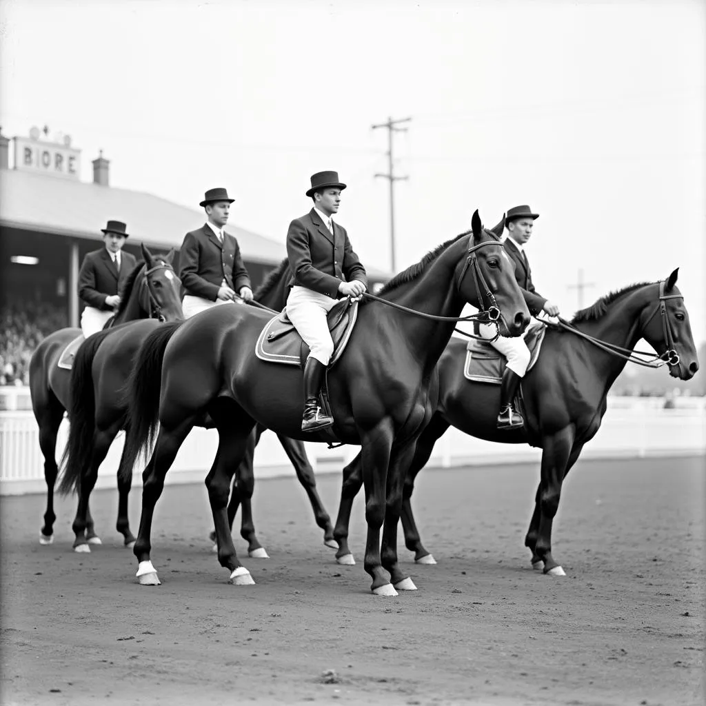 American Saddlebred horse racing origins