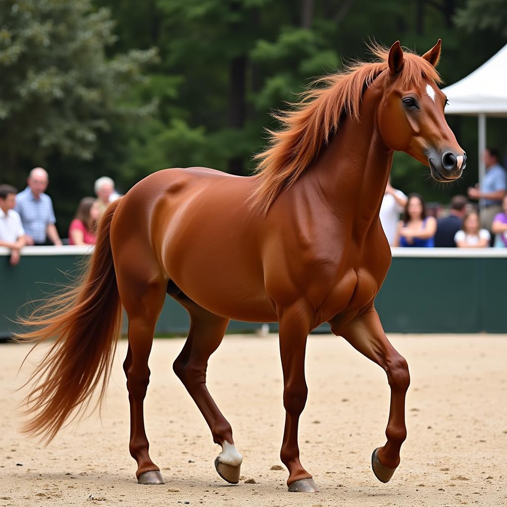 American Saddlebred Horse Show Ring