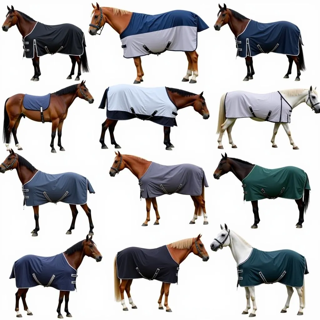 Amigo Horse Blanket Styles