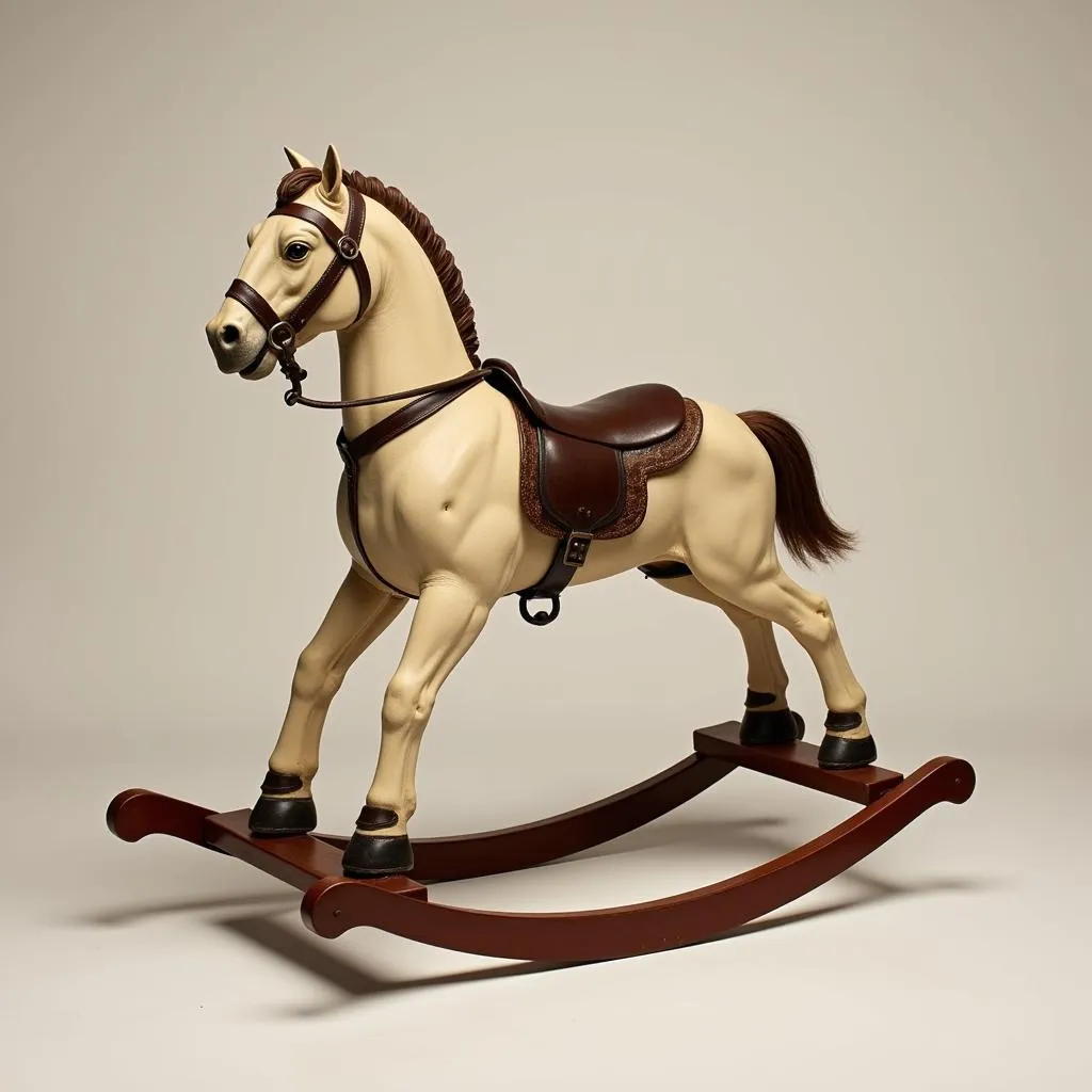 Antique Rocking Horse Bow Rocker Design