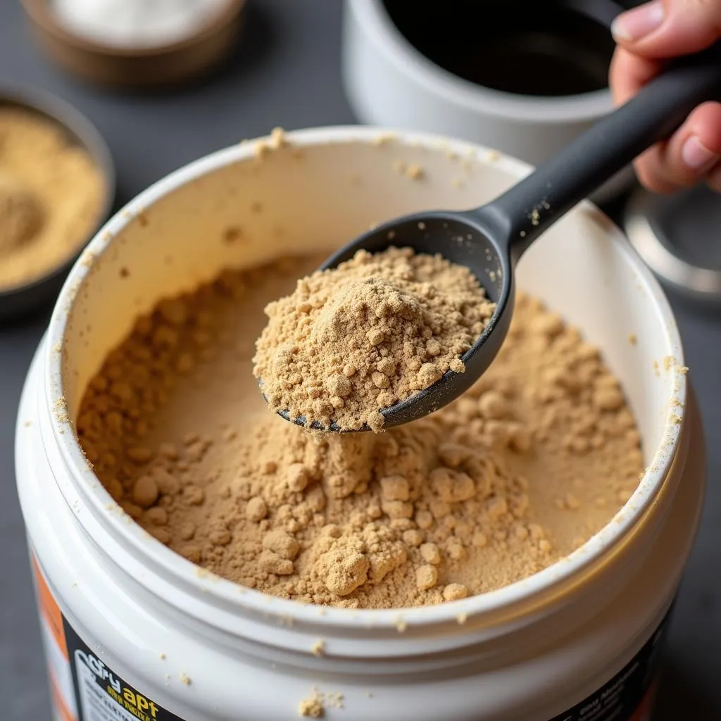 APF horse supplement in powder form