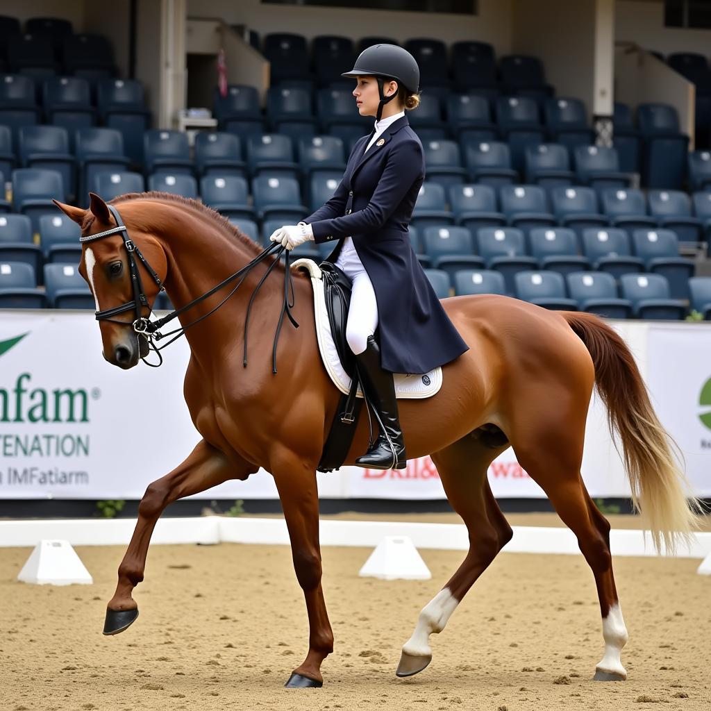 Arabian Horse Dressage Performance