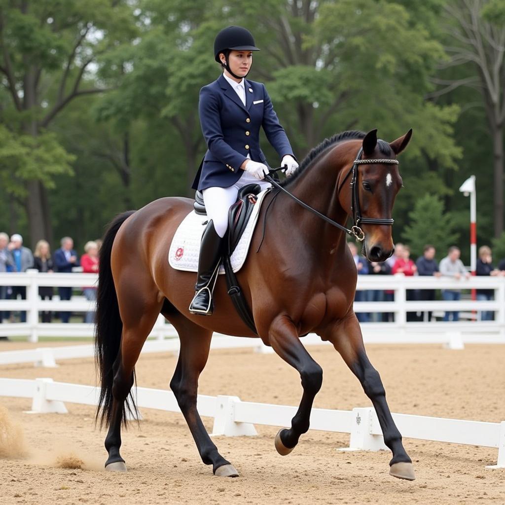 American Saddlebred Horse Show Ring