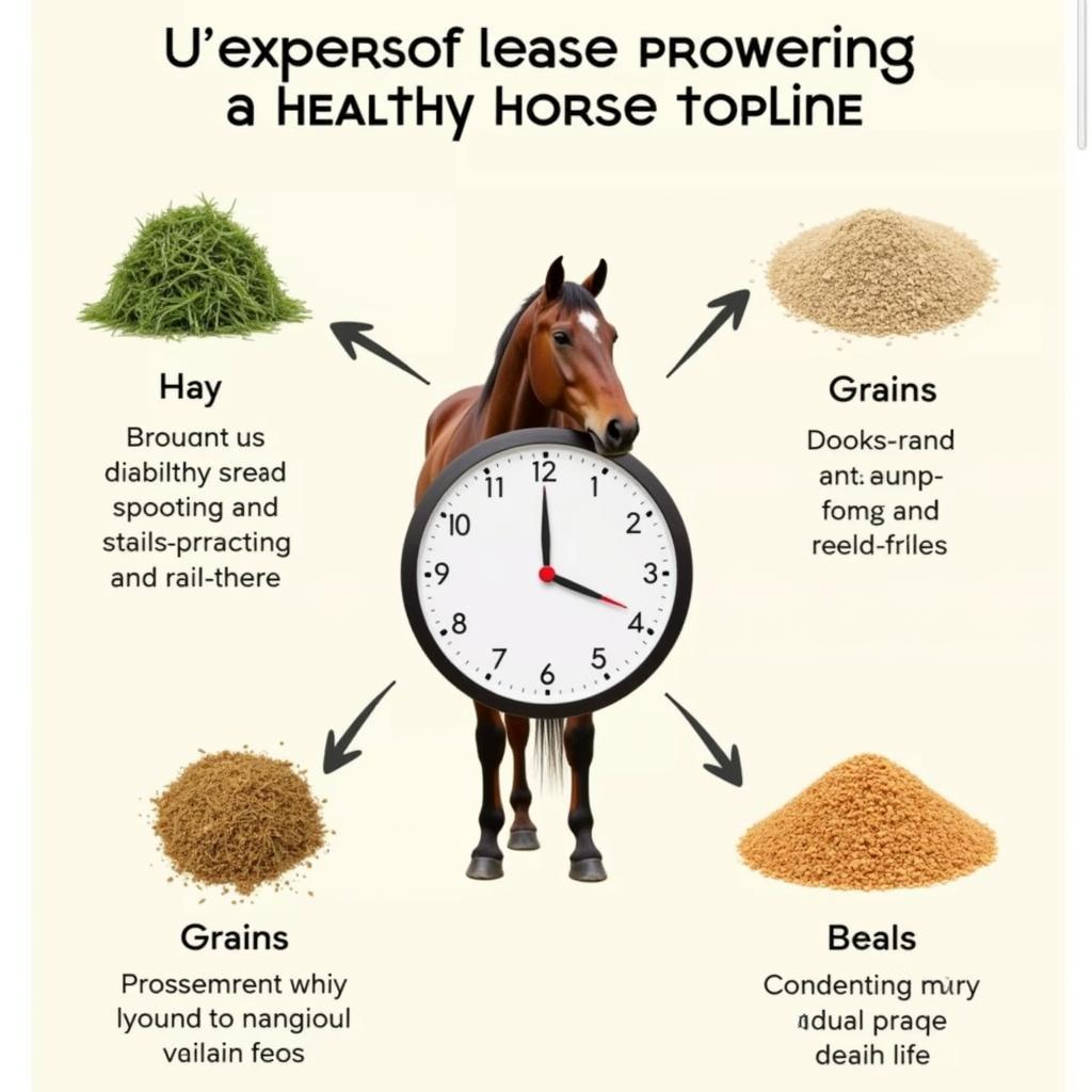 Horse Feed for a Strong Topline