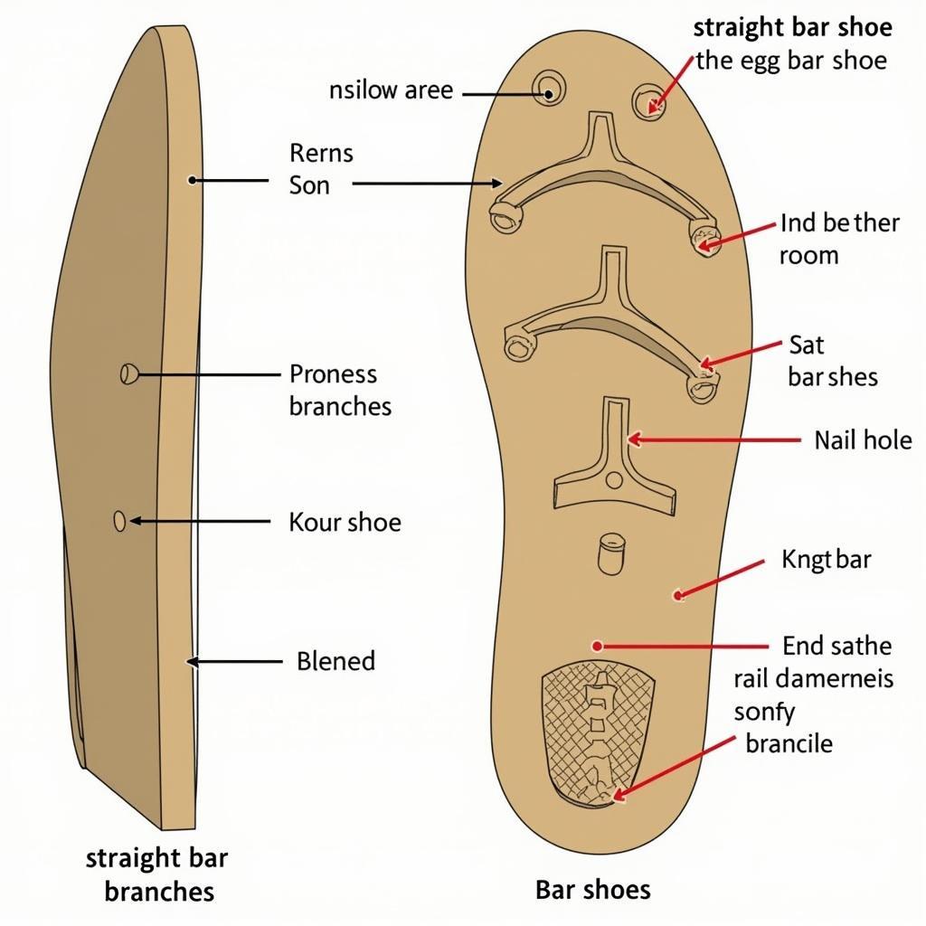 Bar Shoe Anatomy