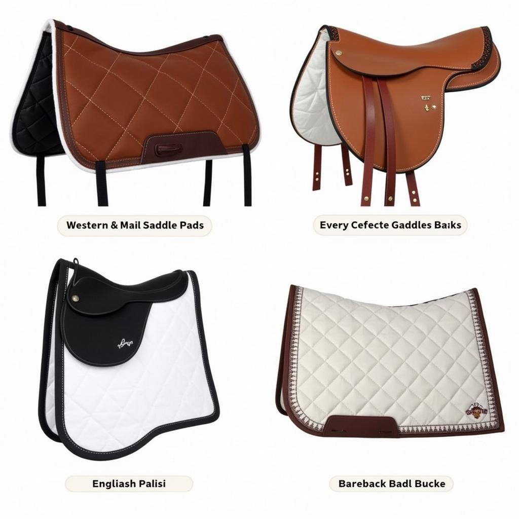 Different Types of Saddle Pads