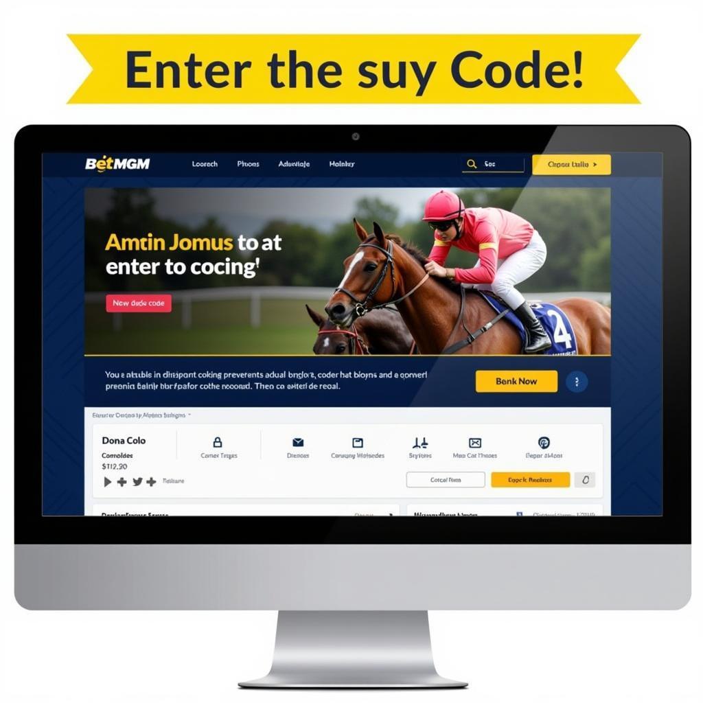 BetMGM Horse Racing Bonus Code Explained