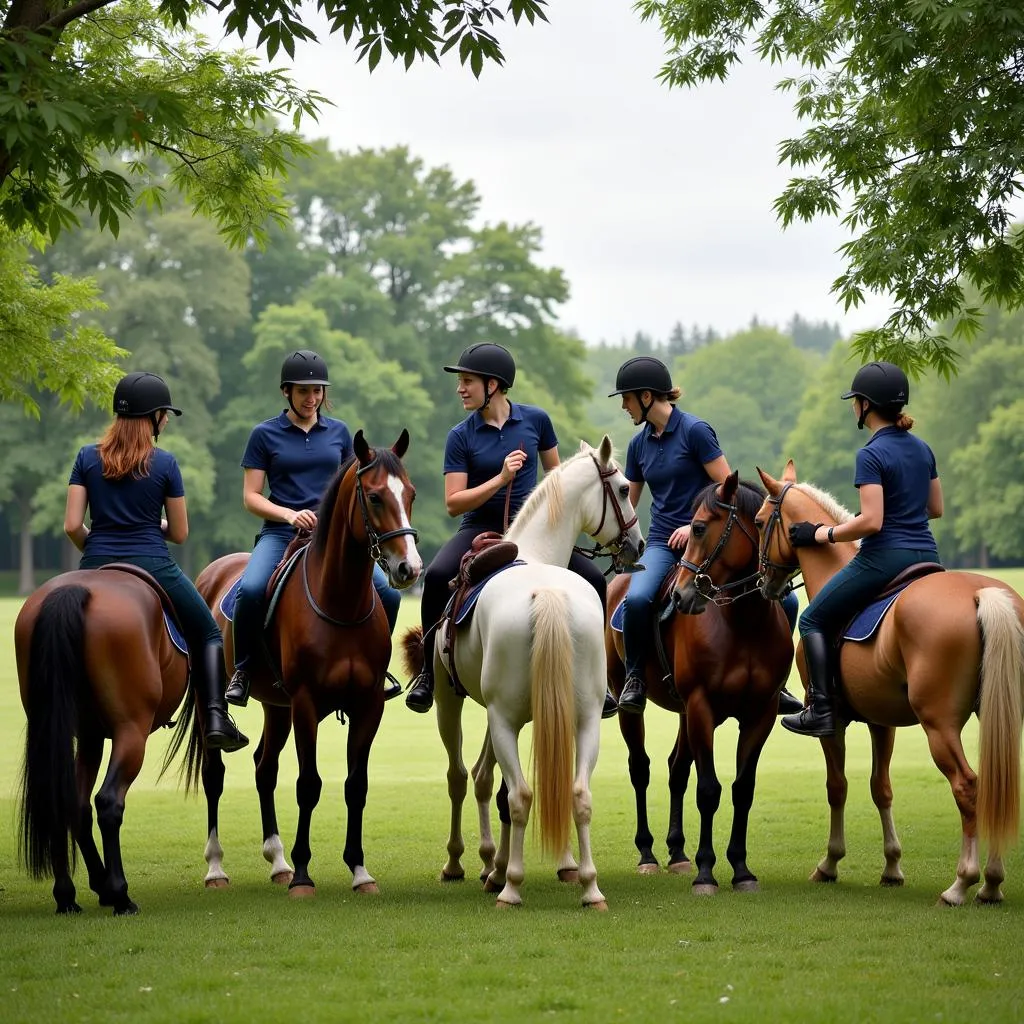 Equestrian Community at Bill Harris Iron Horse Park