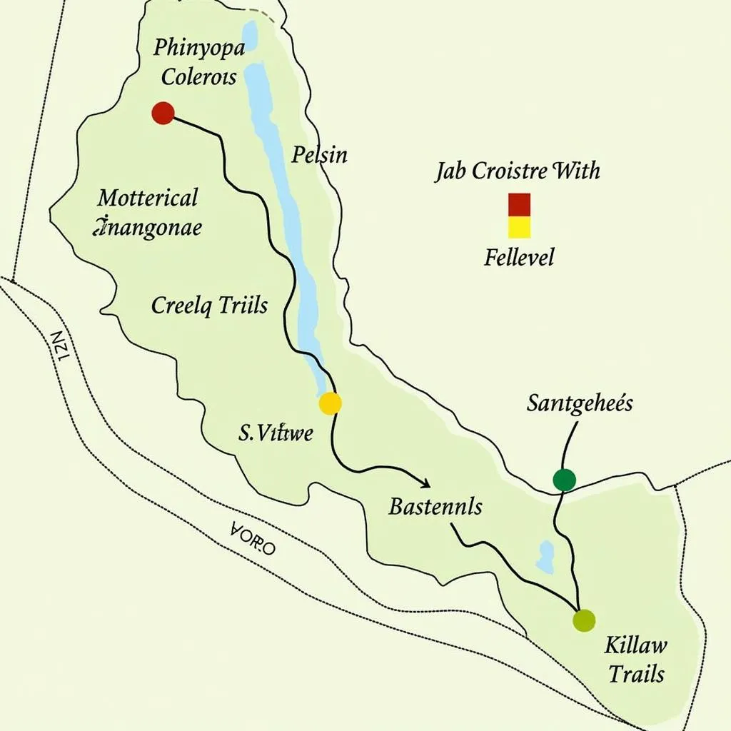 Bill Harris Iron Horse Park Trail Map