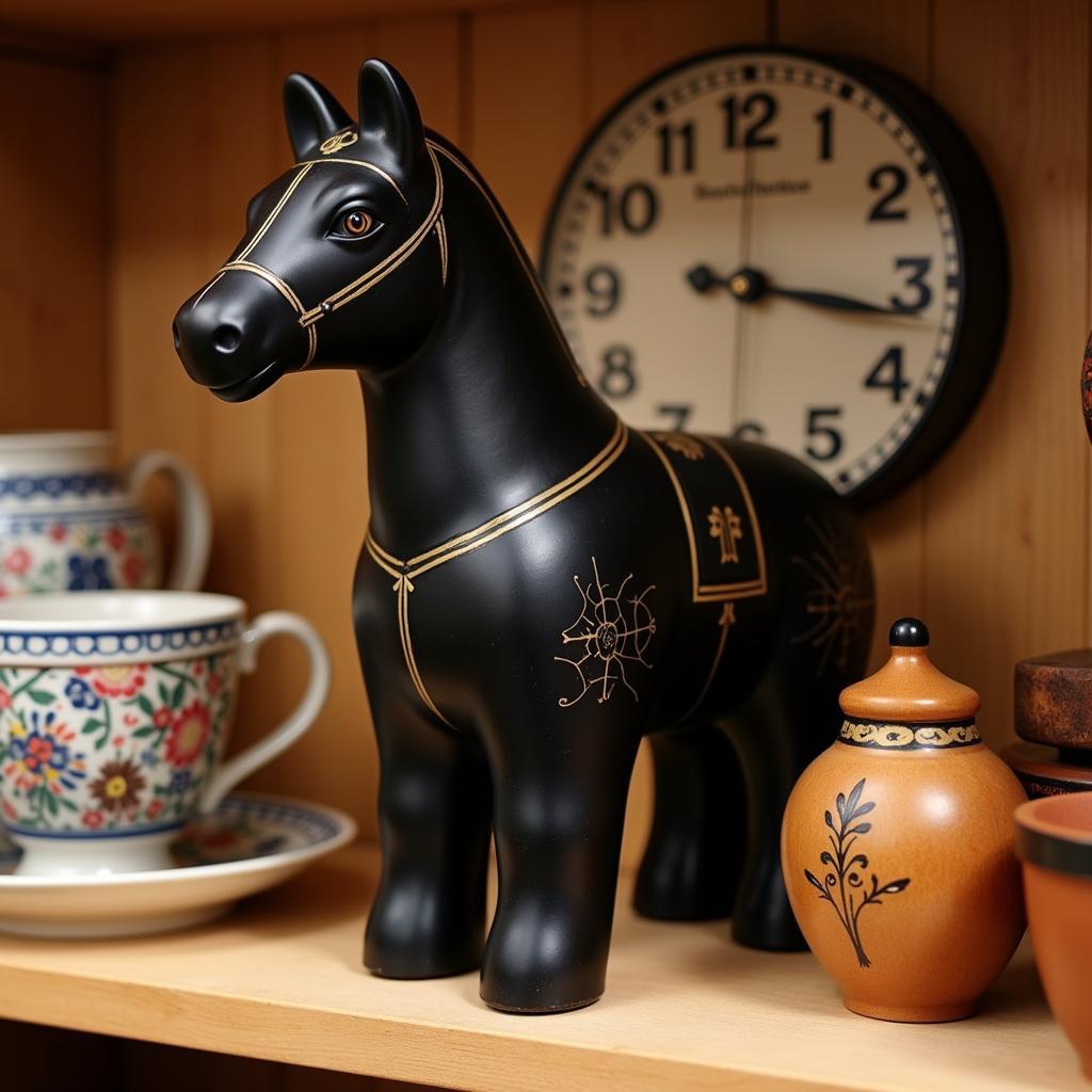 The Enigmatic Allure of the Black Dala Horse