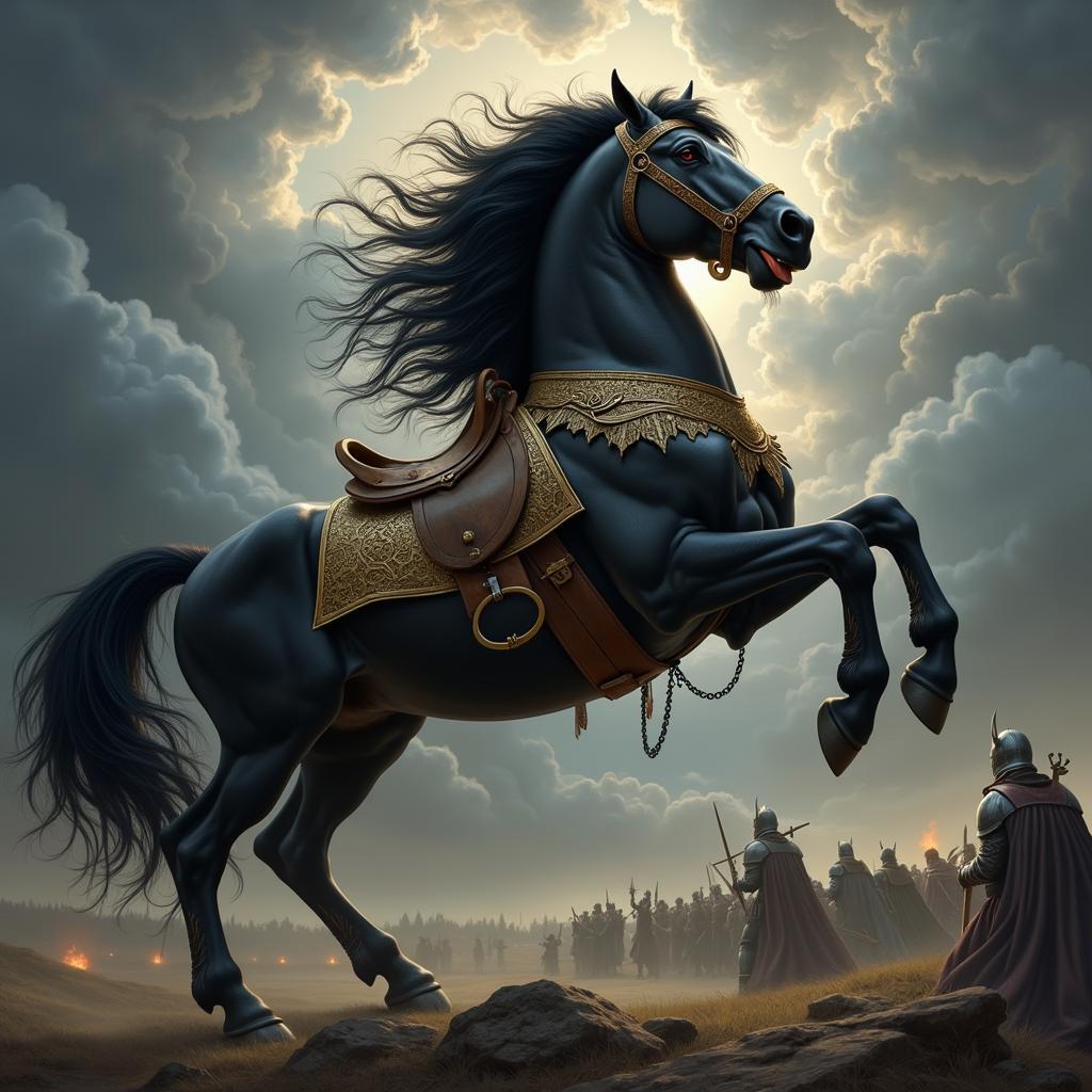 Black Horse Mythology in Ancient Cultures