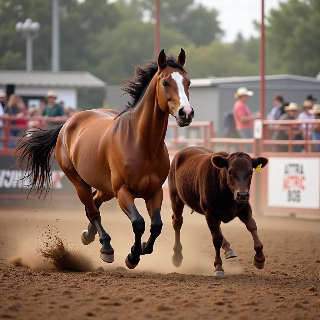 Breakaway Horse in Action