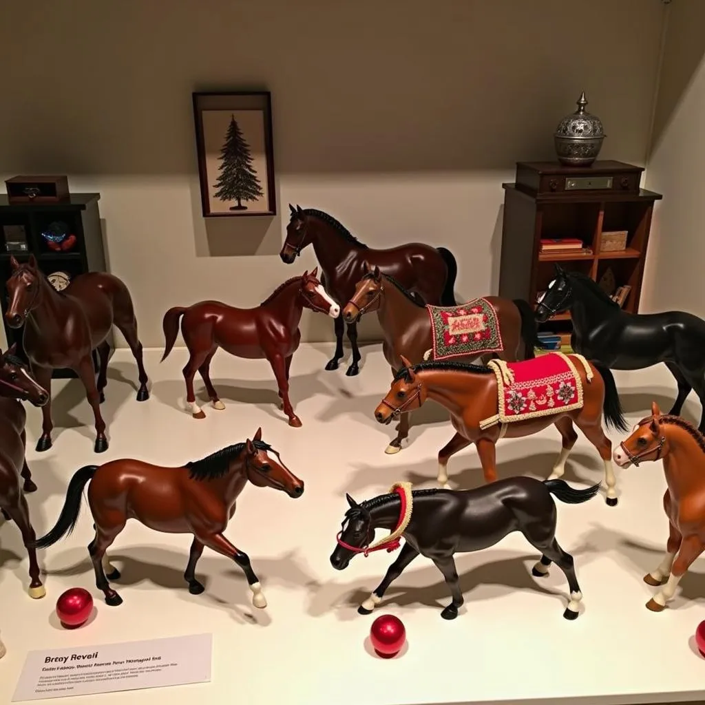 Breyer Holiday Horse Display