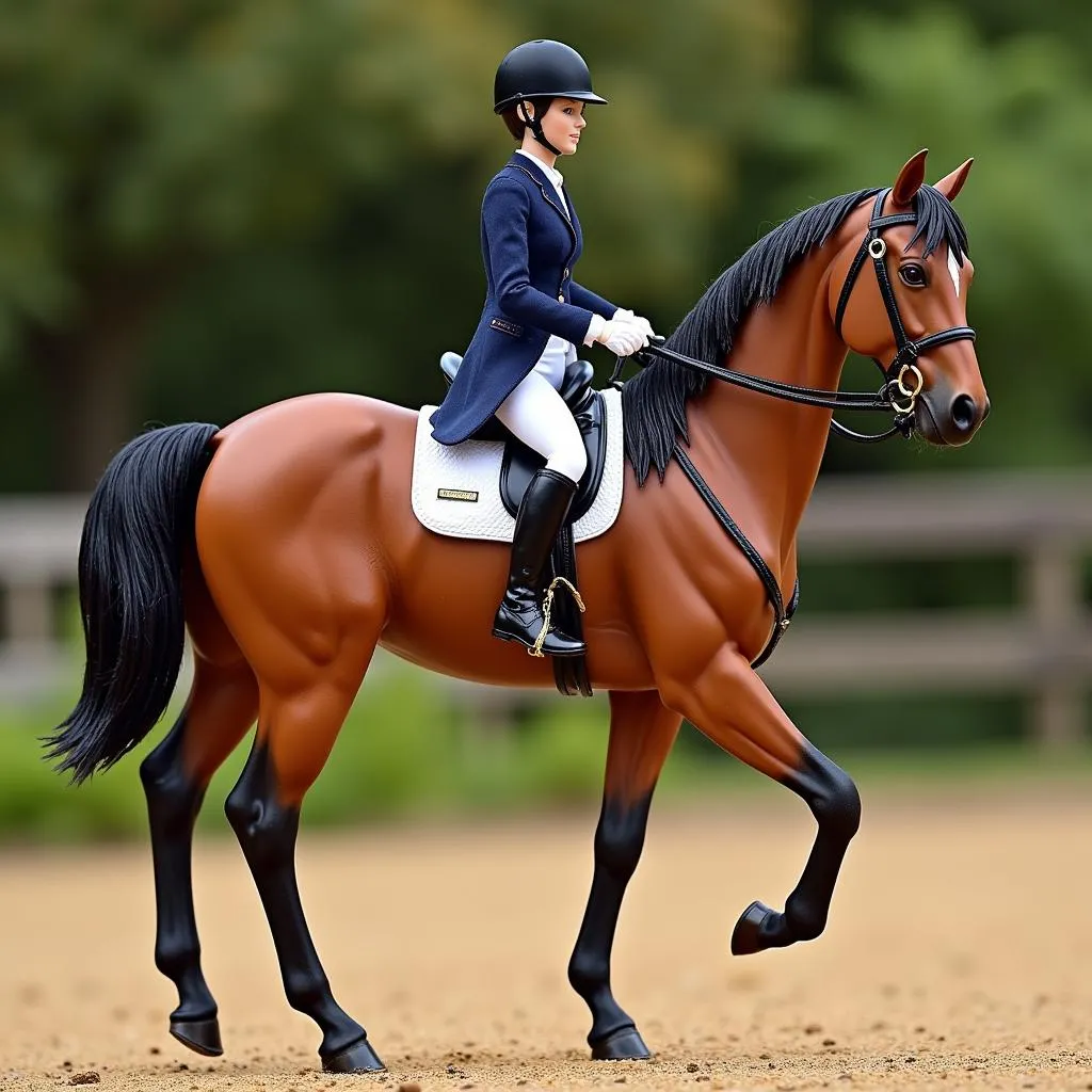 Breyer horse jumping showmanship and presentation