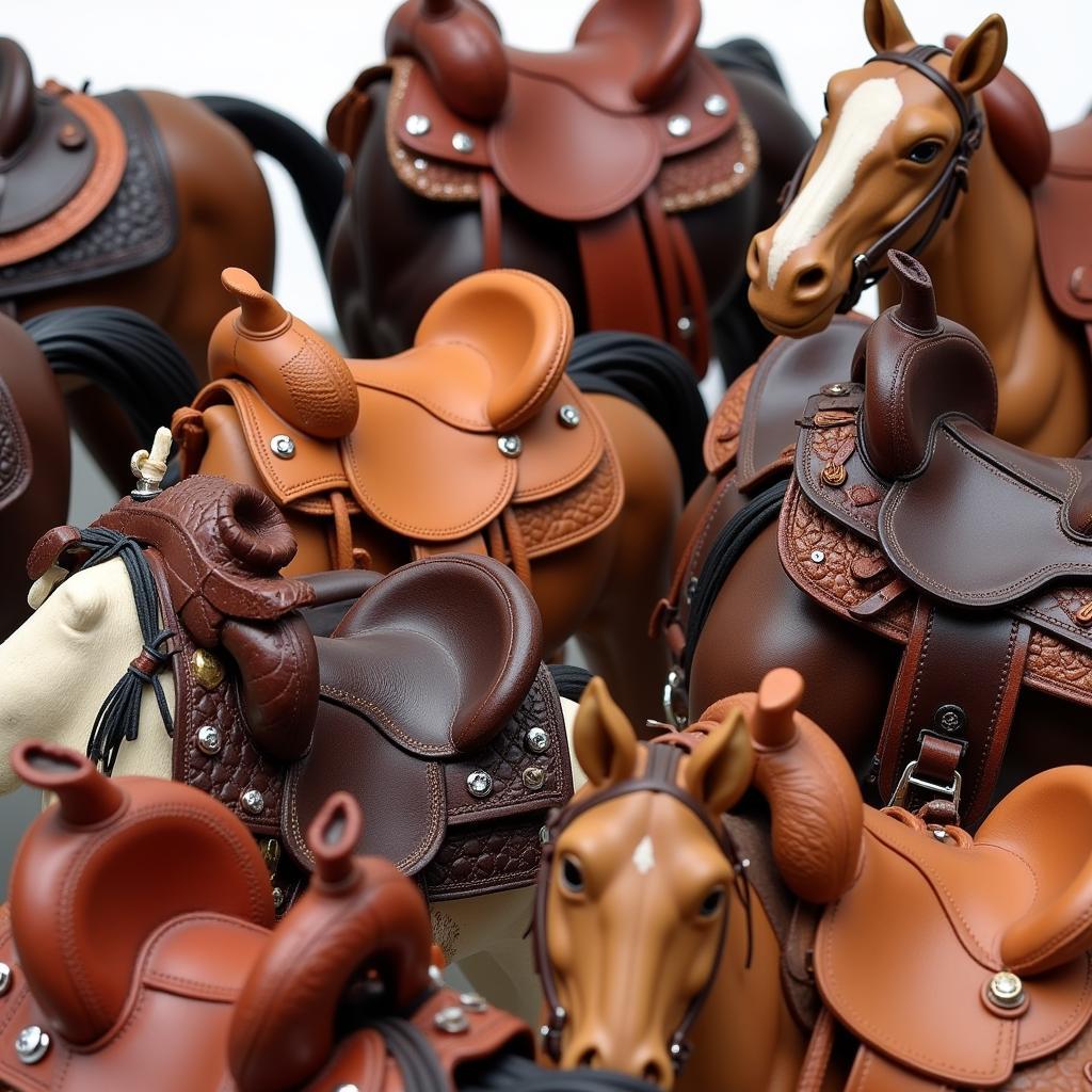 Different Types of Breyer Horse Western Saddles