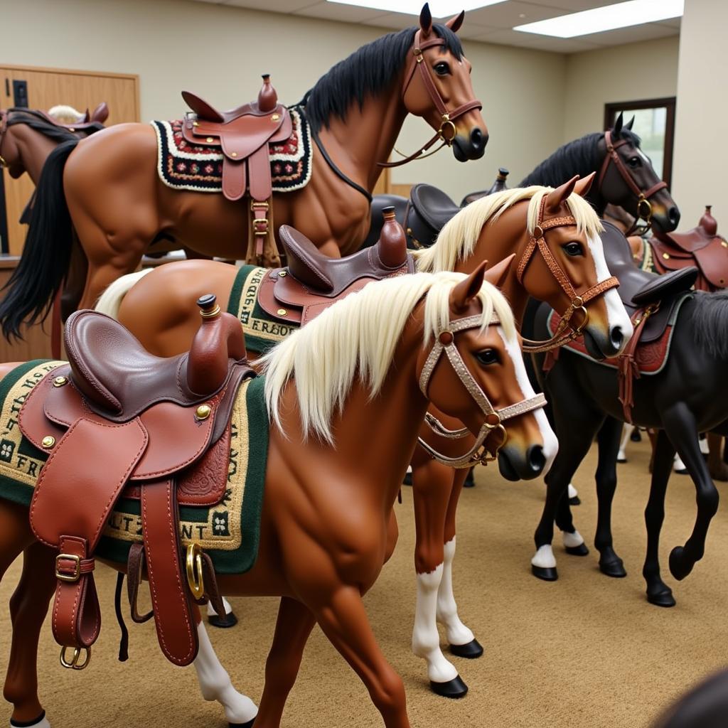 Displaying Your Breyer Horse with Western Tack