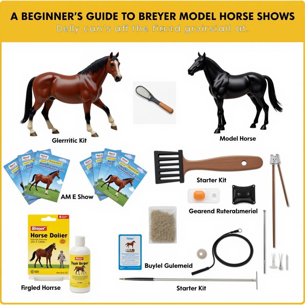 Breyer Model Horse Show Starter Kit