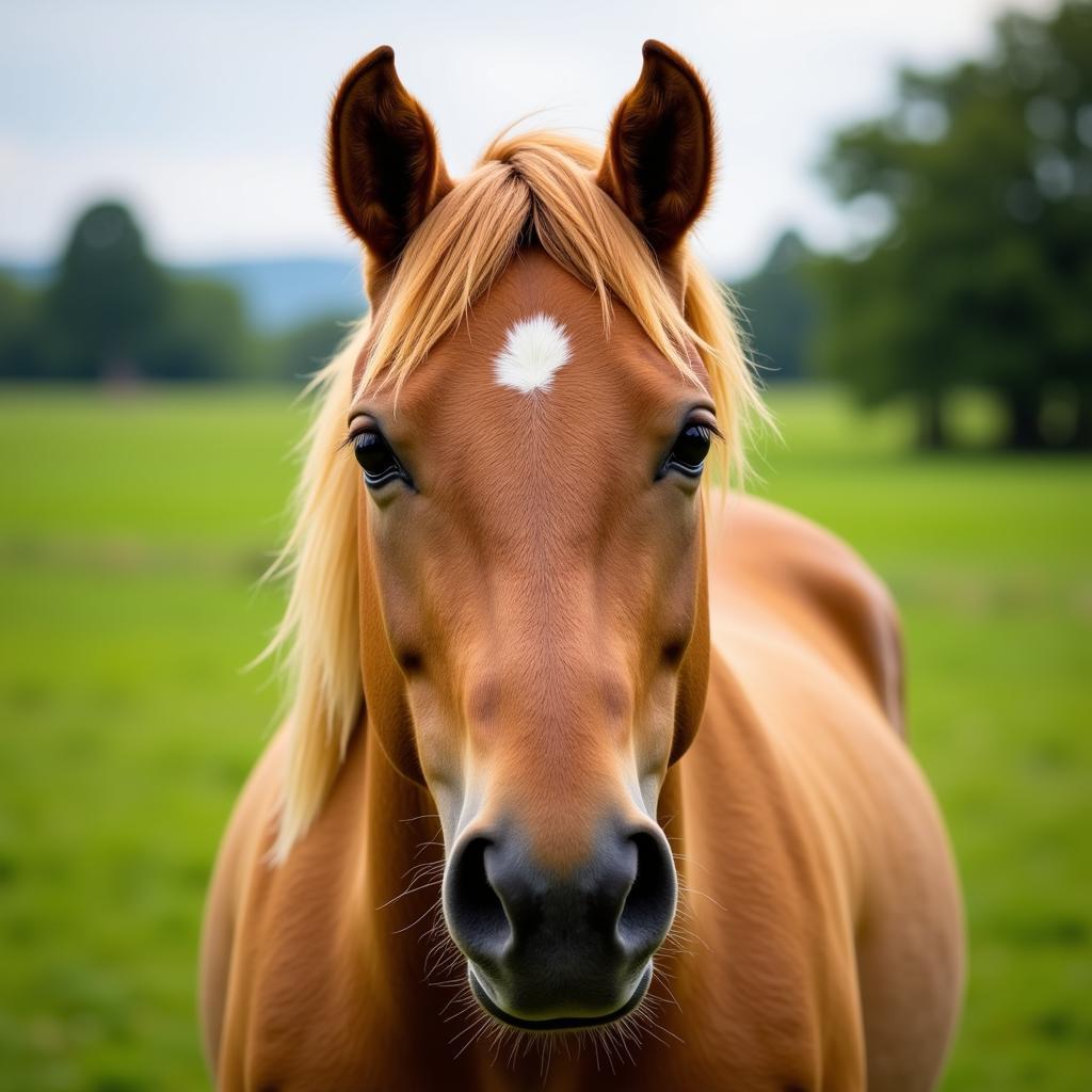 Calandagan horse portrait