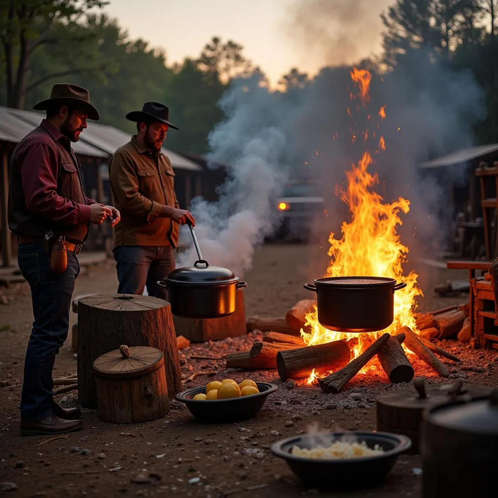 Campfire Cooking and Chuckwagon Feasts