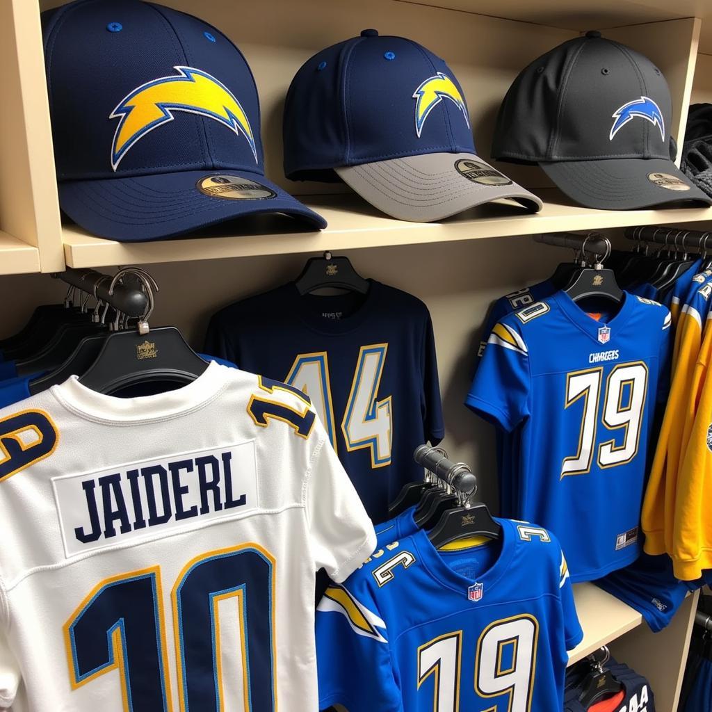 Chargers Merchandise Featuring the Iconic Logo