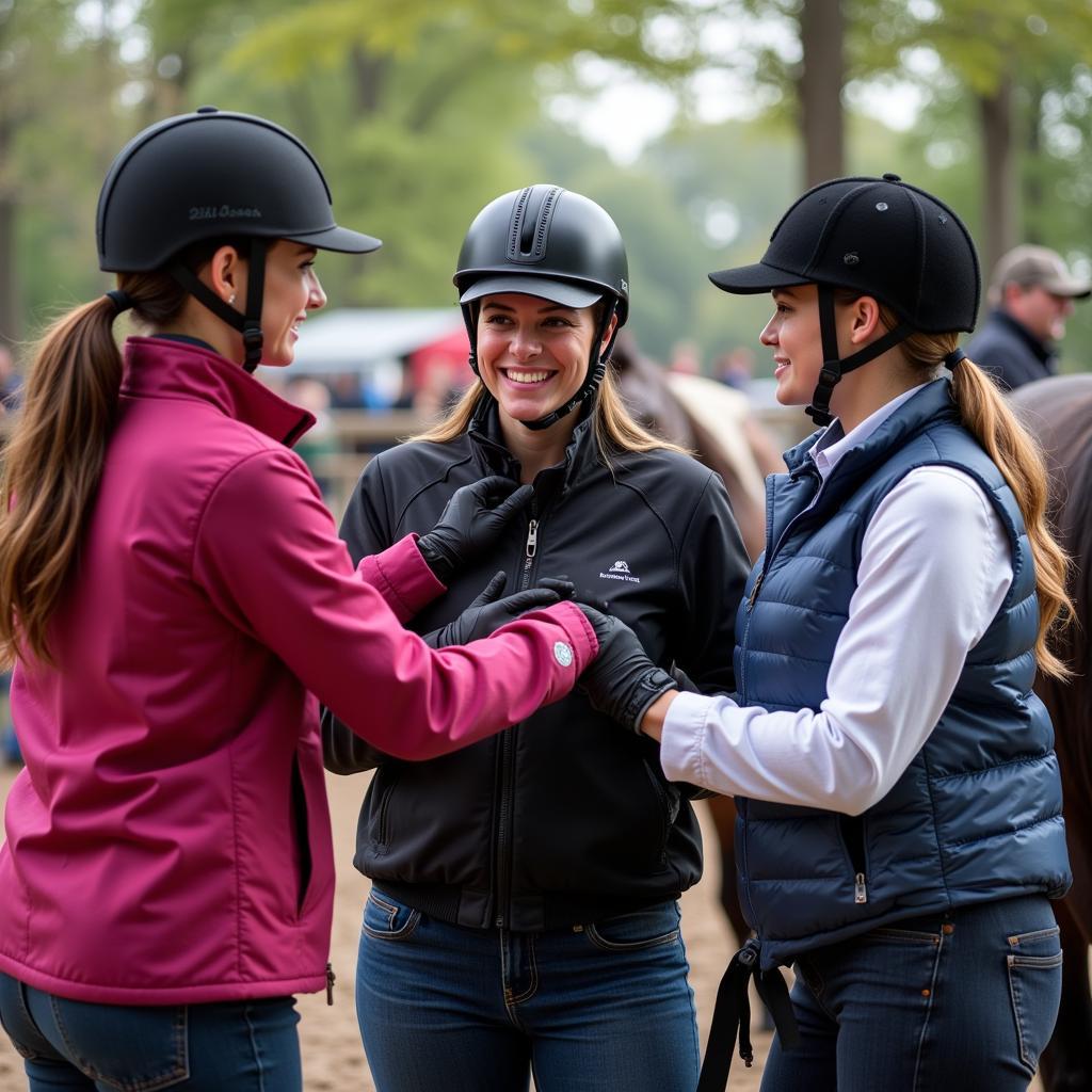 Friendships and camaraderie at CHSA horse shows