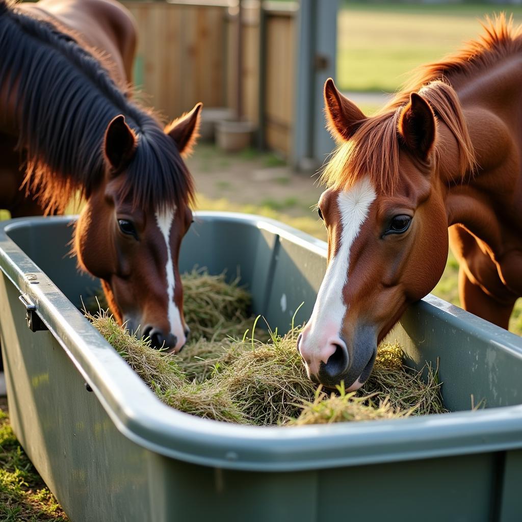 Importance of Clean Horse Feeding Tub