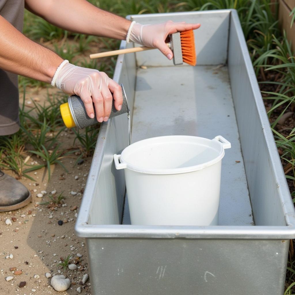 Maintaining a Clean Water Source for Horses