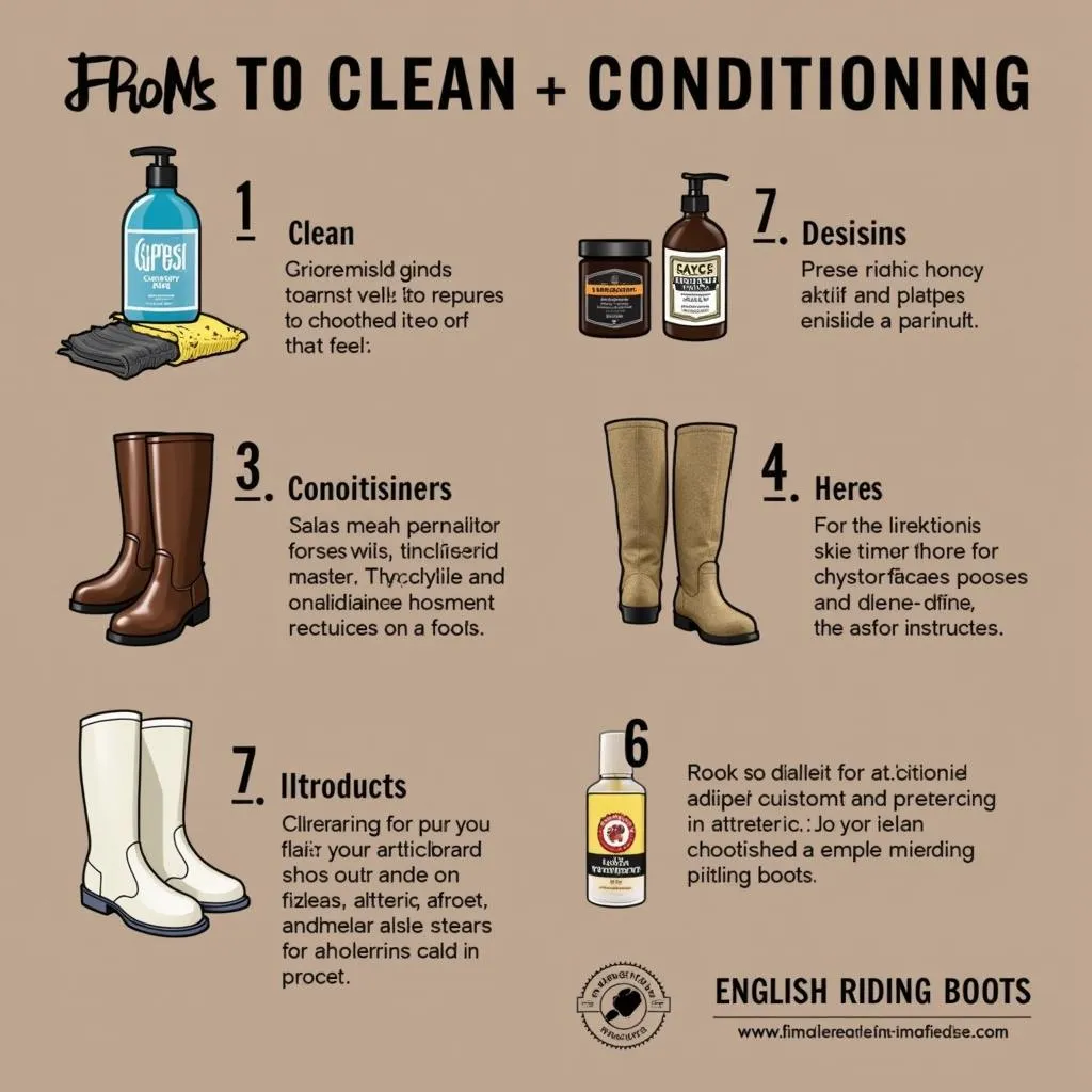 Cleaning English riding boots