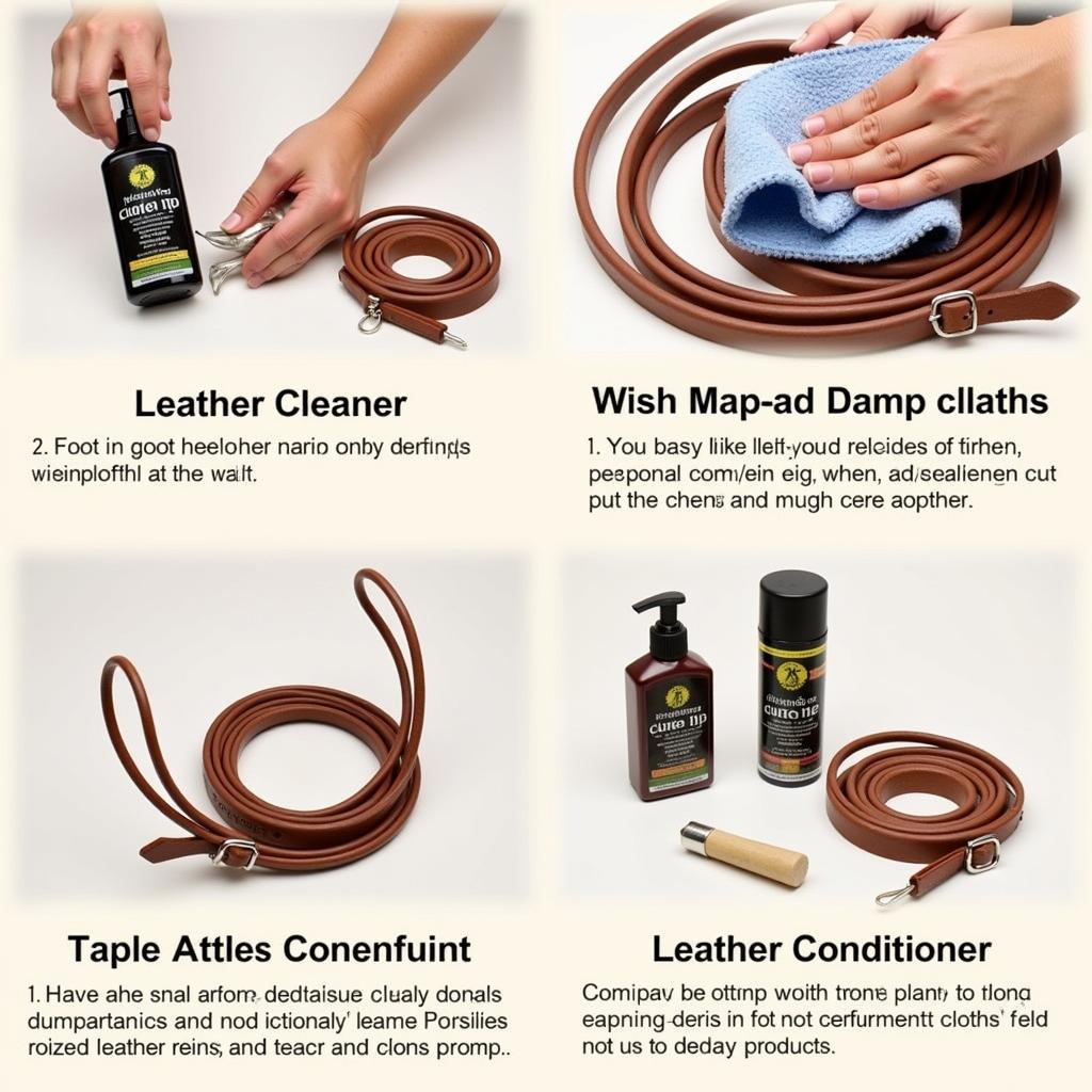 Properly Cleaning and Conditioning Leather Horse Reins