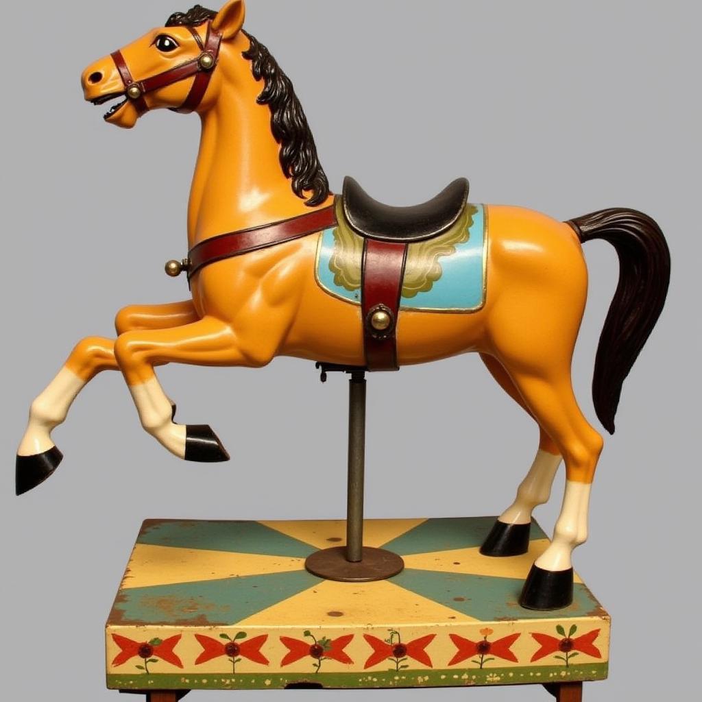 Vintage Coin-Operated Horse Ride