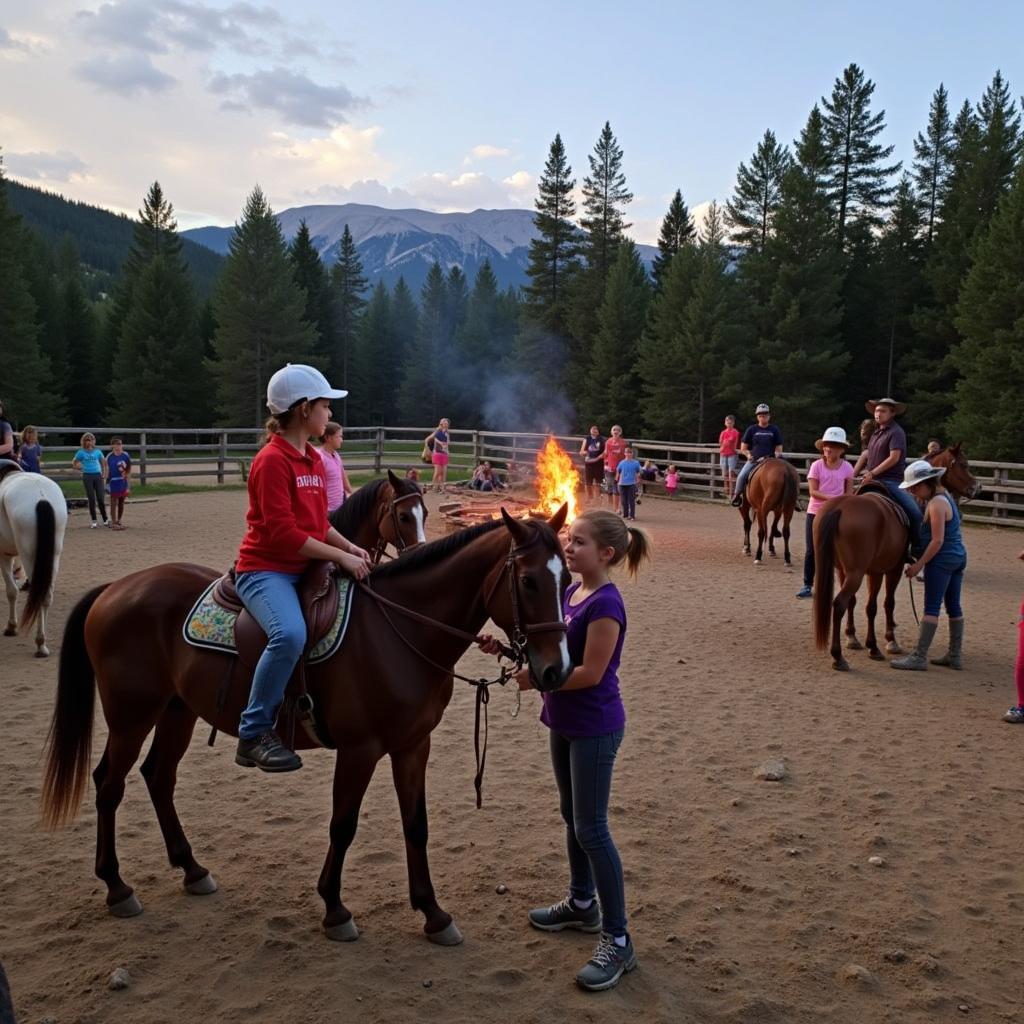 Colorado Horse Camp Activities: Riding Lessons, Trail Rides, and Campfire Fun