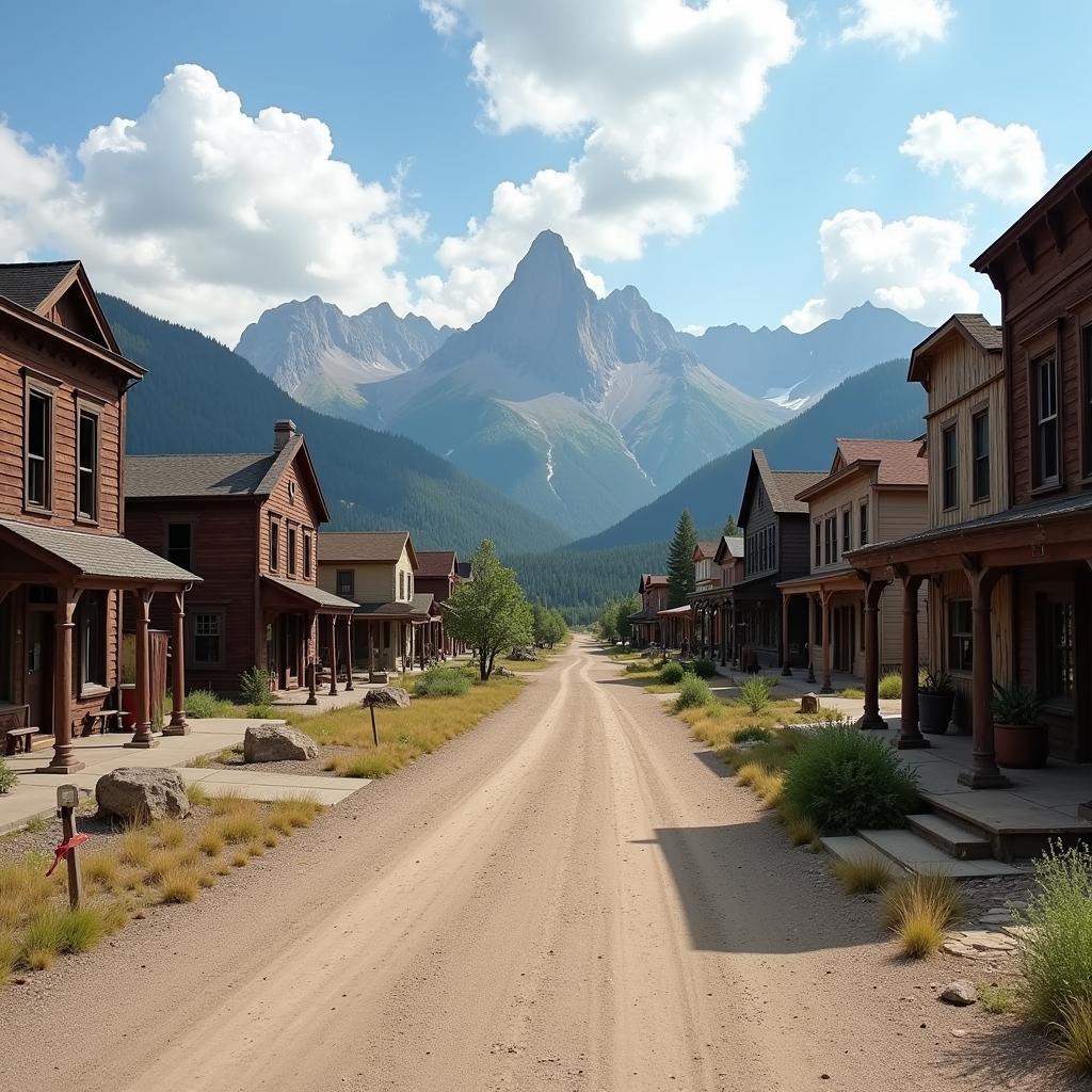 Colorado Mining Ghost Town