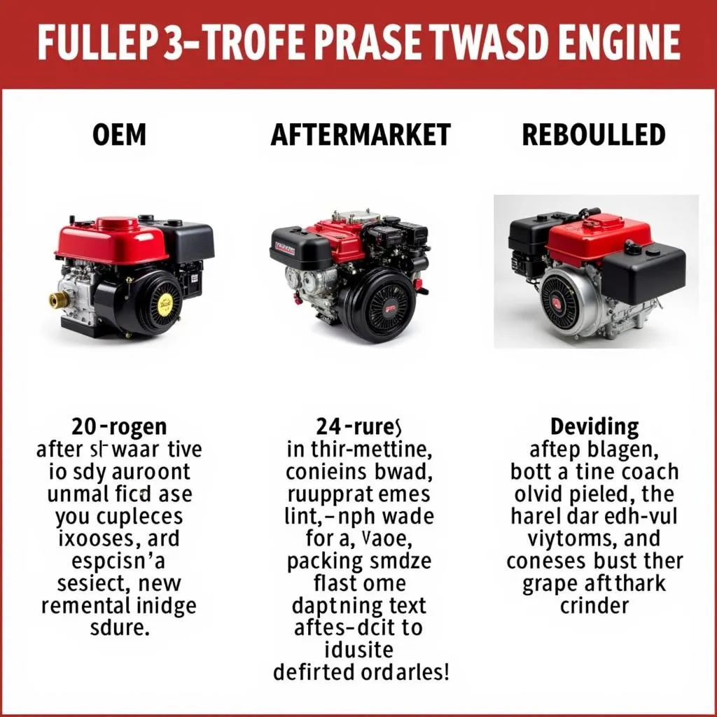  Engine Options Comparison 