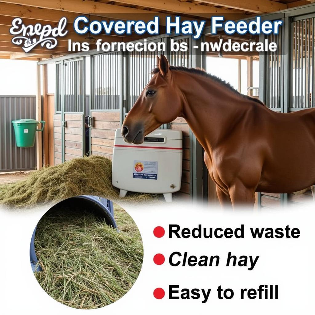 Benefits of Using a Covered Hay Feeder