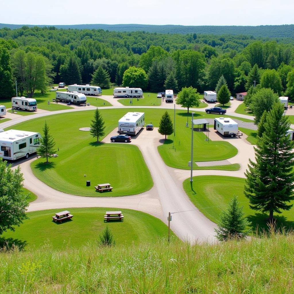 Spacious RV Sites at Crazy Horse Campground