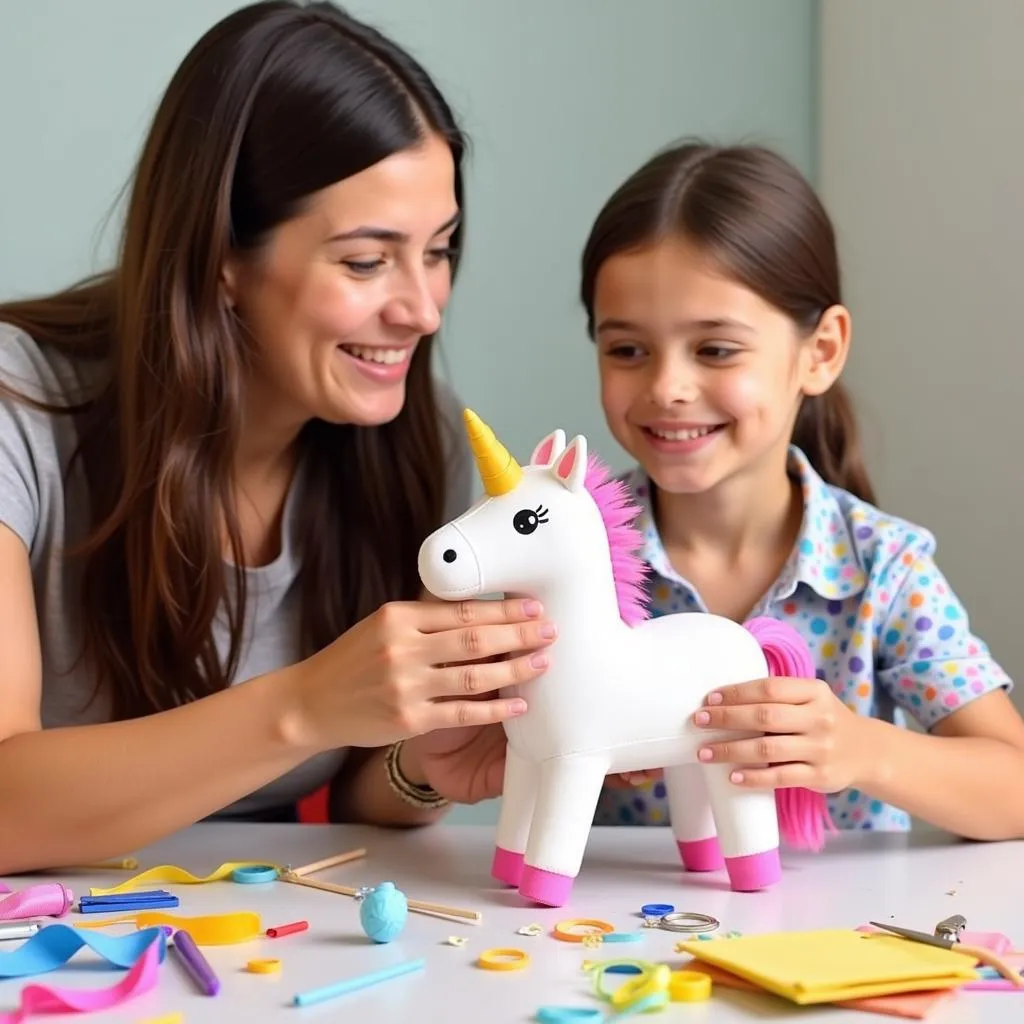 Creating a DIY Unicorn Stick Horse