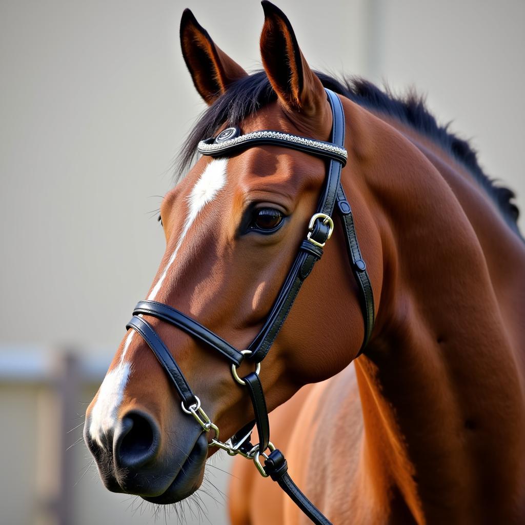 Horse Bridle Crownpiece