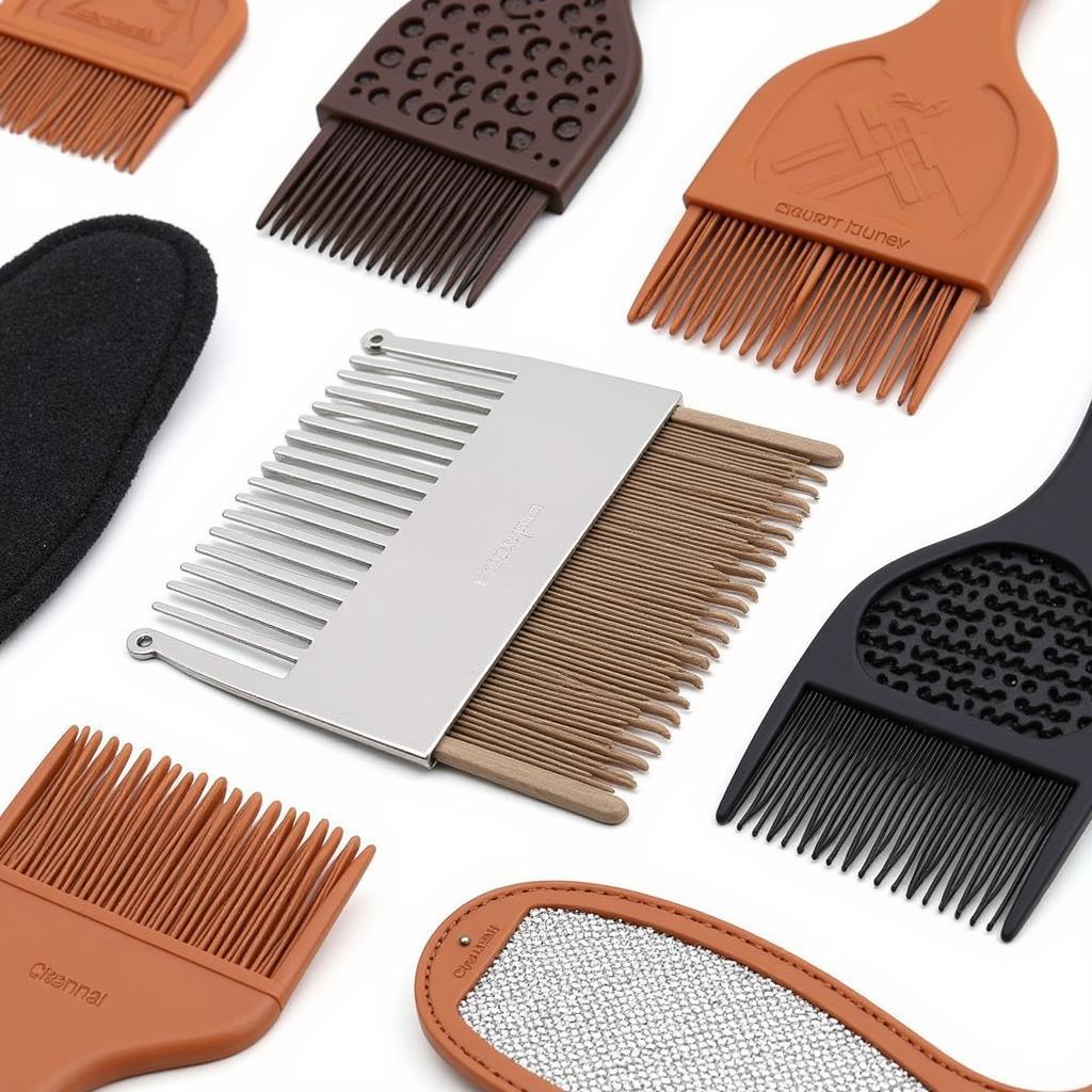 Types of Curry Combs