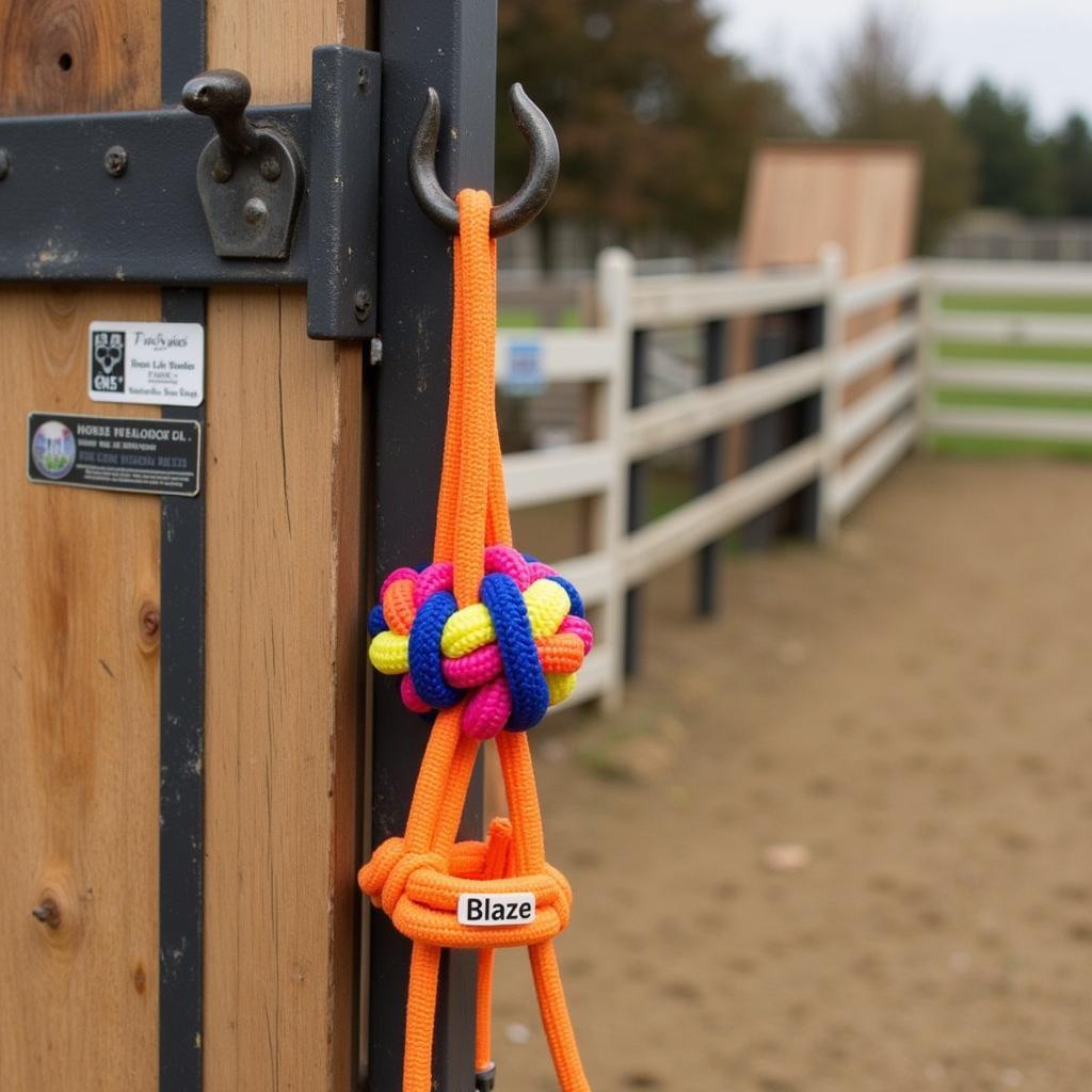 Personalized Rope Halter for Training