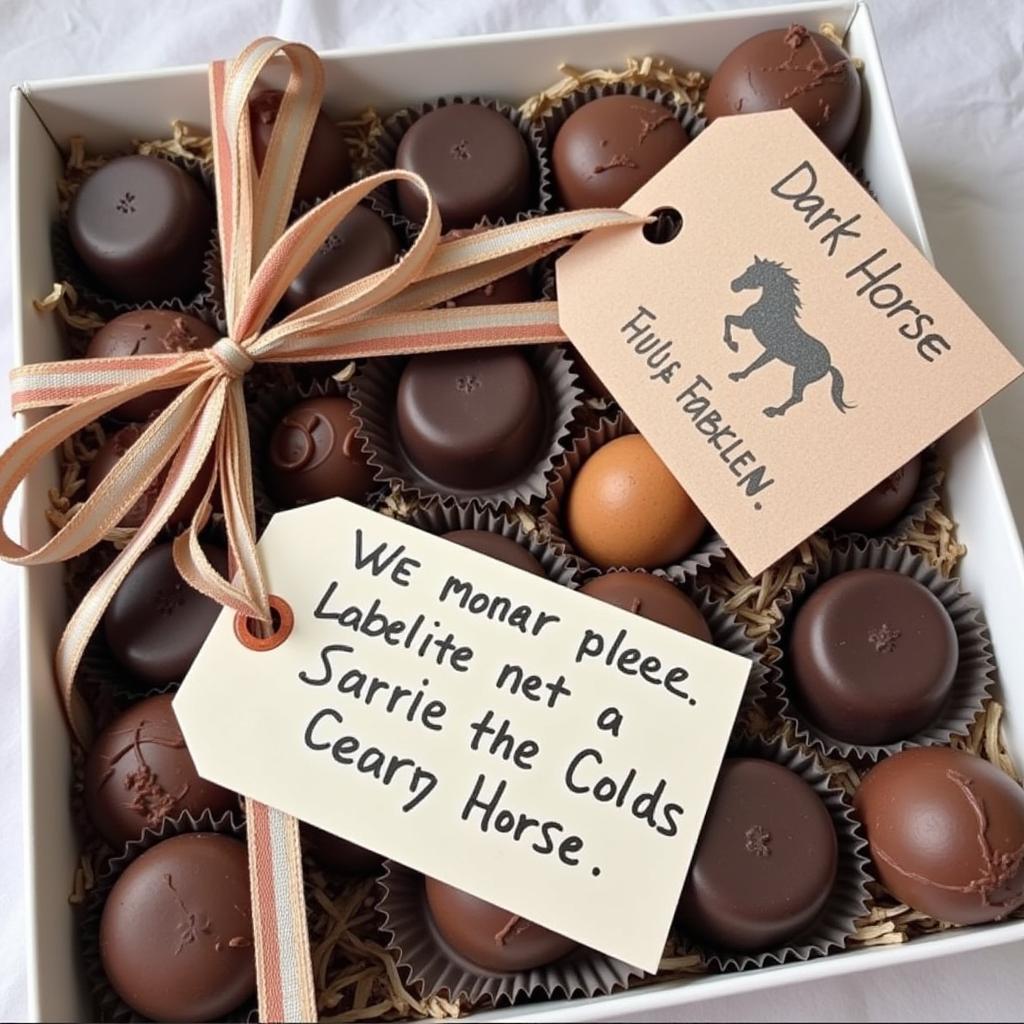 Dark Horse Chocolates Gift Box