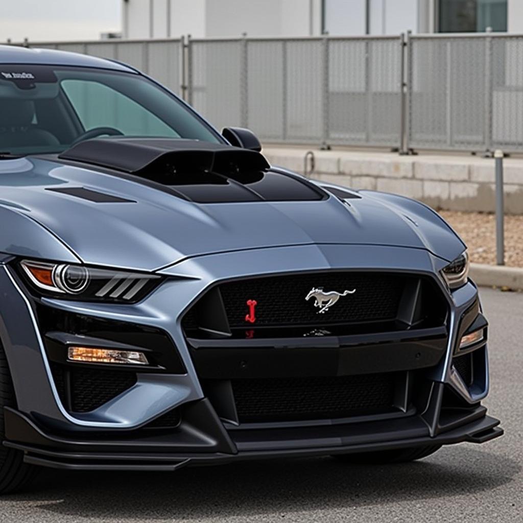 Dark Horse Mustang Exterior