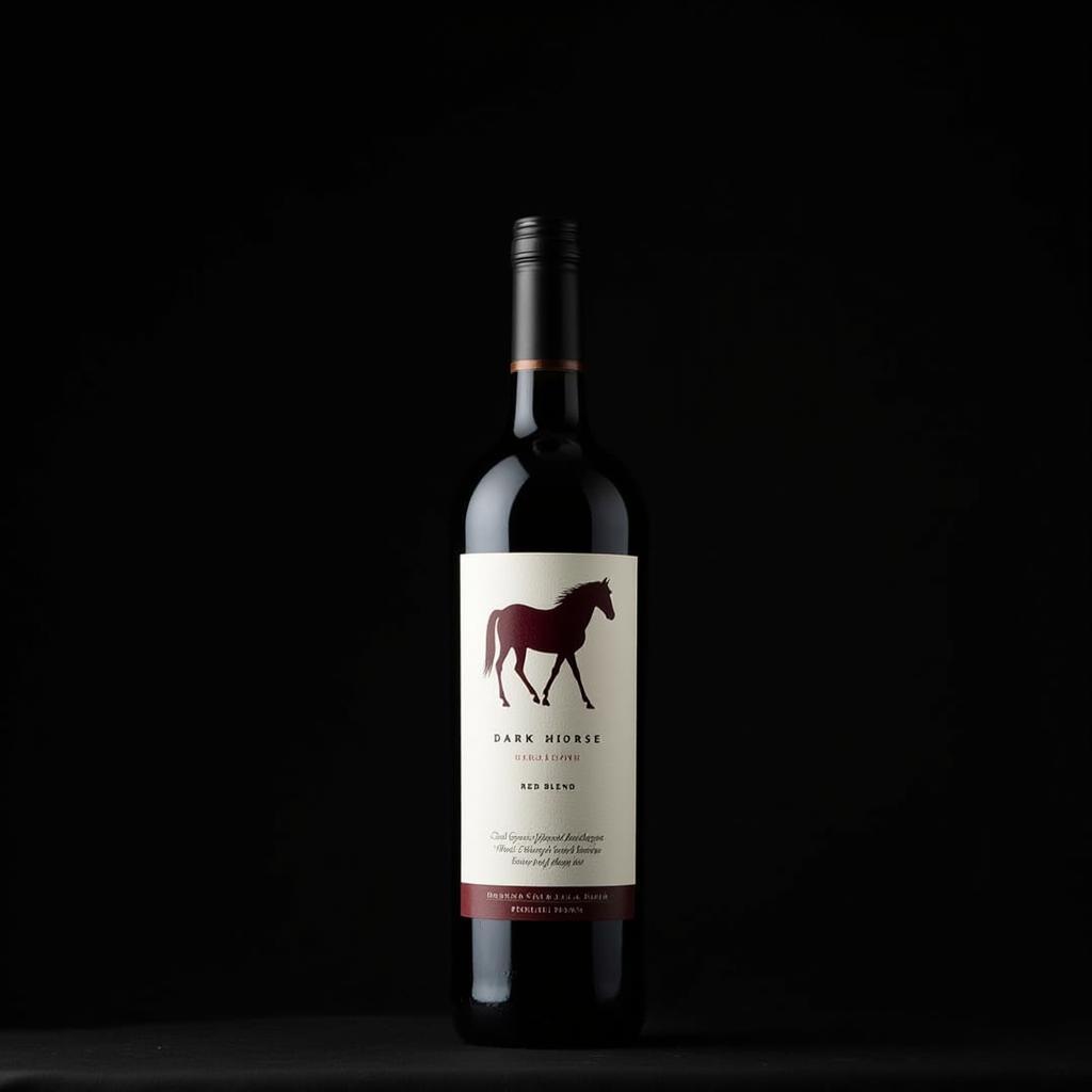 Dark Horse Red Blend Double Down bottle