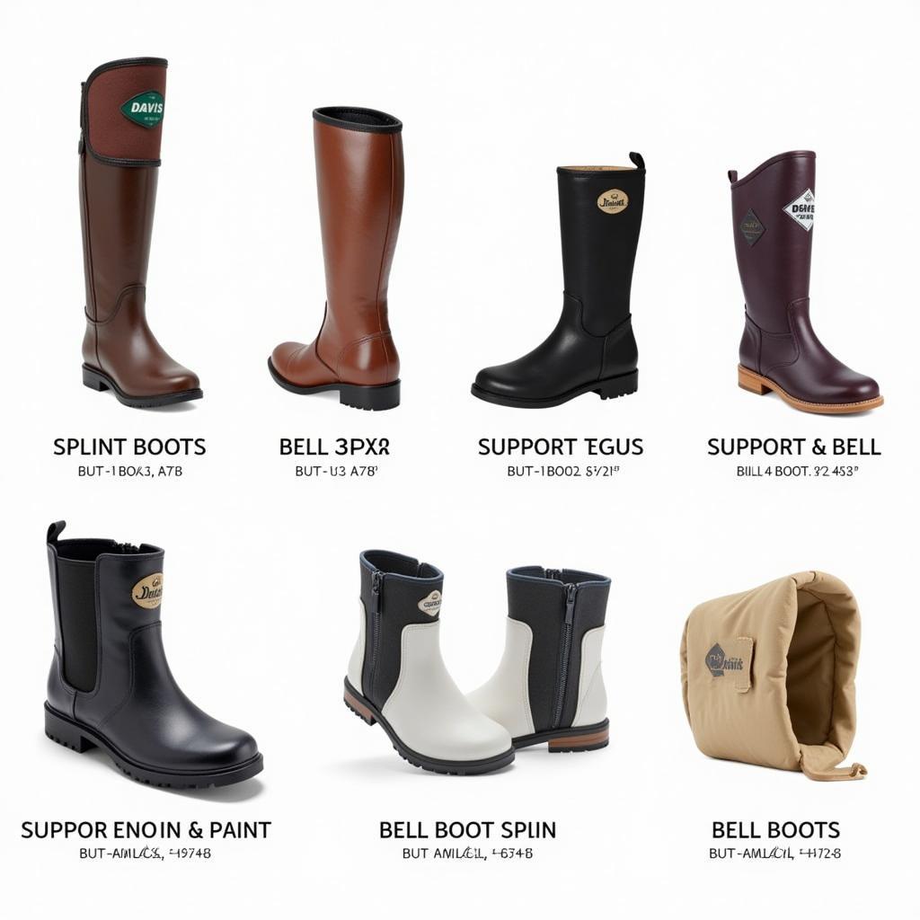 Davis Boots for Horses: Splint Boots, Support Boots, Bell Boots