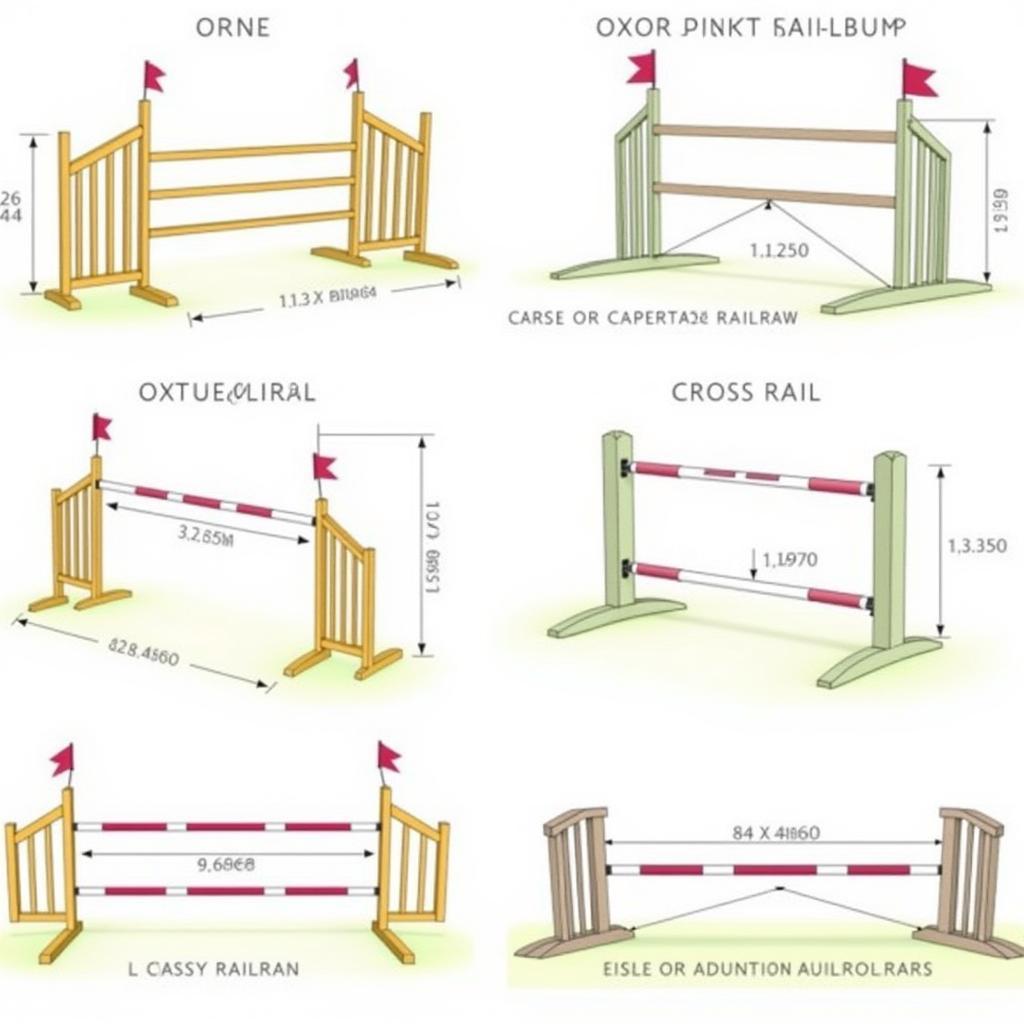 Different DIY Horse Jump Designs