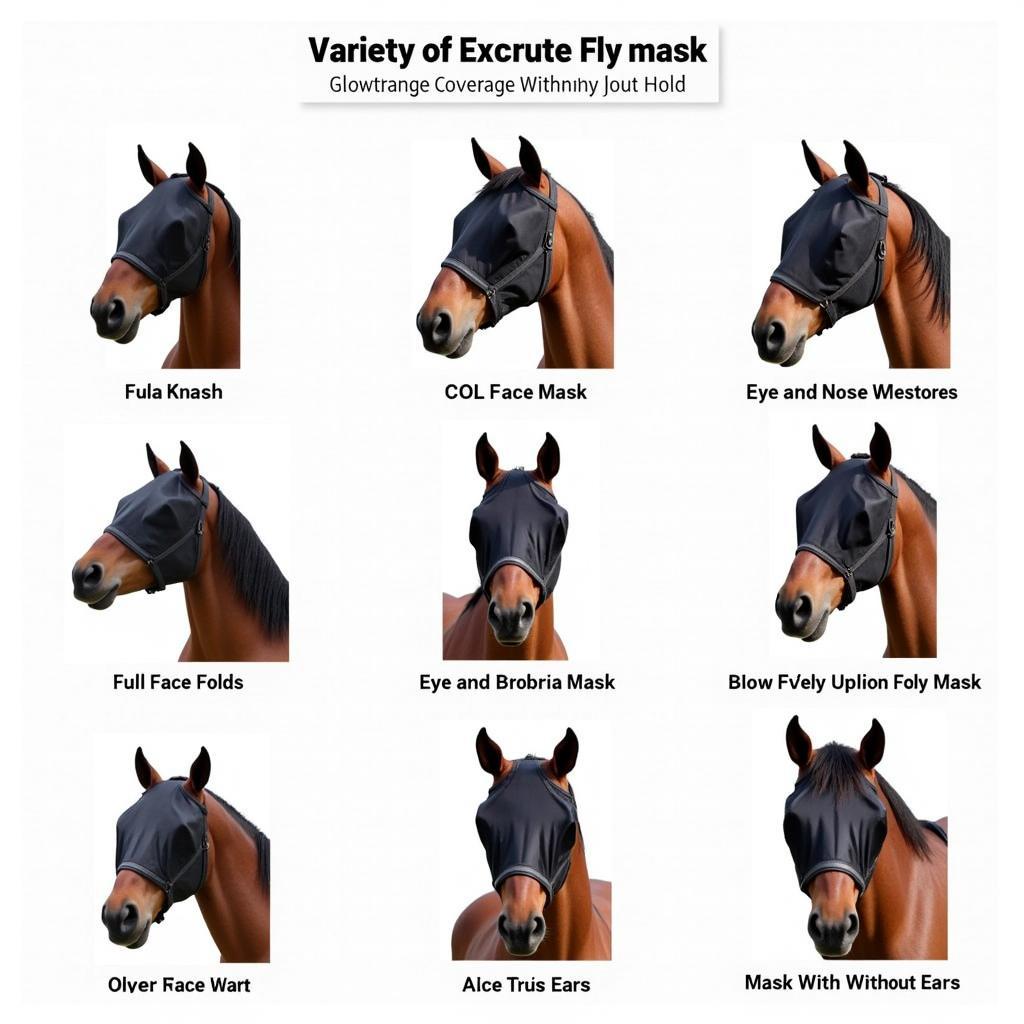 Different Types of Fly Masks